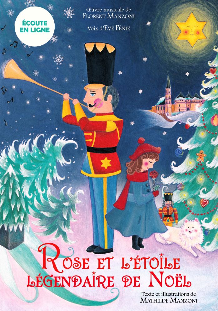Affiche du conte Rose et l'étoile légendaire de Noël